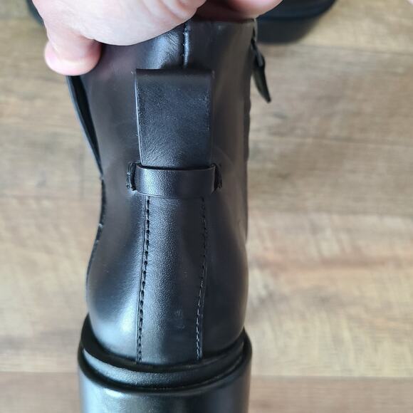 Franco Sarto Black Ankle Boots - Picture 10 of 12